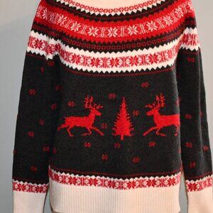 Loft Reindeer Apre Ski Sweater